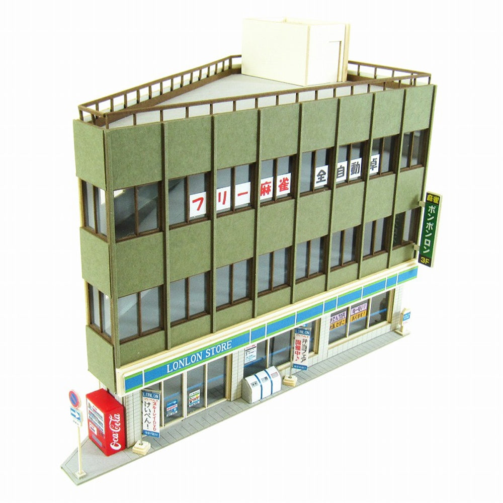 Acute angle building A: Sankei kit N(1:150) MP03-84