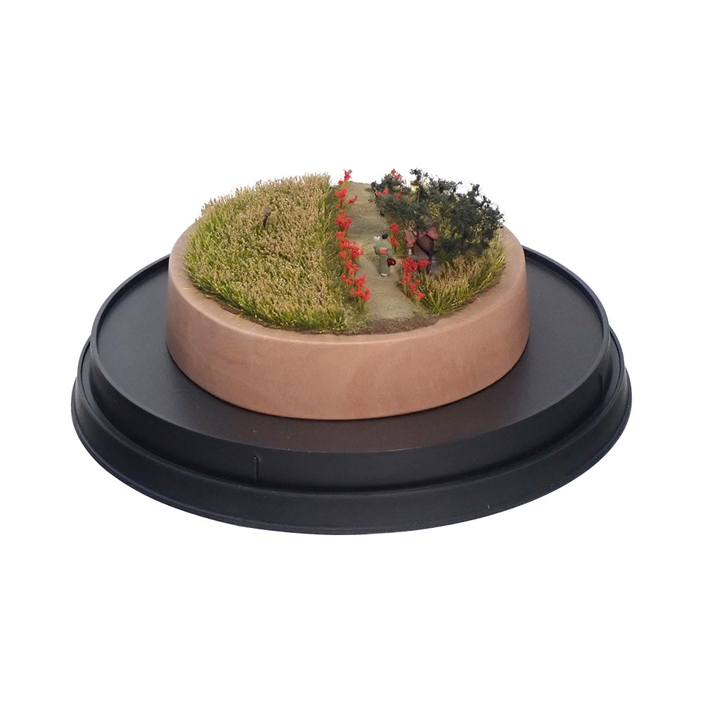 Rural landscape with red spider lilies : Art Stage K - Diorama Art