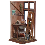 A Certain Potting Shade : Up Far Field, Dollhouse art work 1:12-scale