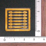 "Model" Handle for Drawer 1 (Large) : Up Far Field Unpainted Kit 1:12 scale 04004