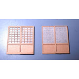 "Model" Shoji Door A 2pcs : IORI Workshop Unpainted Kit N(1:150) 112