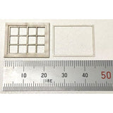 "Model" Sliding Window B-87 4pcs : IORI Workshop Unpainted Kit HO(1:87) 238