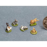 Animal Paradise Bunny Paradise Set A : Aurora Model Unpainted Kit 1:35 PR-001