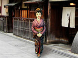 Geisha of the Edo period : Aurora Model Unpainted Kit 1:32 Sk-006