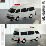 1027 Small Transport Vehicle B: ONLY RED Unpainted Kit 1:150