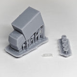 1052 Disaster Relief Supply Truck Type II-A: ONLY RED Unpainted Kit 1:150
