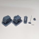 2012 Compact Pump Truck (Tokyo Specification): ONLY RED Unpainted Kit 1:150