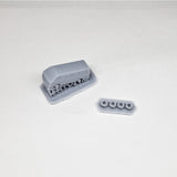 4016 Commercial Van Type B (Low): ONLY RED Unpainted Kit 1:150