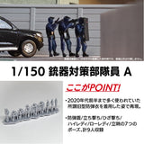 6001 Firearms Response Team Member A: ONLY RED Unpainted Kit 1:150