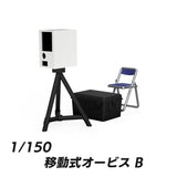 7007 Mobile Speed Camera B: ONLY RED Unpainted Kit 1:150