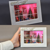 圣诞快乐 - 壁炉房 - 带框 - 框内 : Nobuko Kameda - 彩绘 - 不按比例