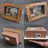 Stained Glass Entrance (Mosaic Frame) In Frame : Nobuko Kameda Pre-painted Non-scale