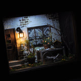 Stained Glass Entrance (Mosaic Frame) In Frame : Nobuko Kameda Pre-painted Non-scale