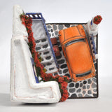 JOUKEIBAKO: A journey in an old Mini "Look on that side! Can you get through?" : JOUKEIBAKO, Pre-painted 1:72