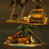 Scene Box "Listening to the Sound of Waves" : JOUKEIBAKO Pre-painted 1:72