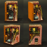 场景箱「有院子的房子」：川田隆史 完成品 1:64