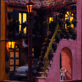 场景箱「有院子的房子」：川田隆史 完成品 1:64