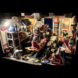 JOUKEIBAKO "ROCKET AUTO" : JOUKEIBAKO, diorama art work 1:64