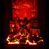 Mechanical Dragon Awakening: FANTAJOU, Diorama art work, 30MF Size