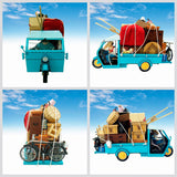 La familia Kusakabe se muda en Mi vecino Totoro: Sankei Kit O(1:48) MK07-14