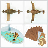 Castle in the Sky [Tiger Moth] : Sankei Kit 1:300 Scale MK07-17