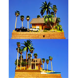 《西海岸海边别墅》配微型车：Green Art 1:43 3001