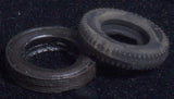 Tyres (Small) Set (2 pcs. each) : ECHO MODEL Unpainted Kit HO (1:80) 372