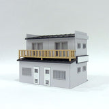 Shop & House 007 : Creation Hall Painting Finished HO(1:87~1:80) HOS-007