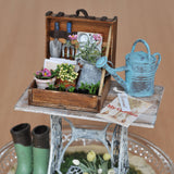 Glass Dome Garden : Chizuko Sato Sugarhouse Painted 1:12 Scale