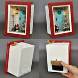 框架作品“圣诞节 1”：Chisuko Sato Sugarhouse 绘制 1:12 比例