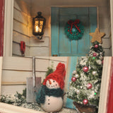 框架作品“圣诞节 1”：Chisuko Sato Sugarhouse 绘制 1:12 比例