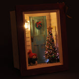 框架作品“圣诞节 1”：Chisuko Sato Sugarhouse 绘制 1:12 比例