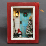 框架作品“圣诞节 1”：Chisuko Sato Sugarhouse 绘制 1:12 比例