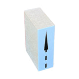 Road Stamp: Straight ahead (Straight ahead arrow, travel direction traffic classification notice): DioramaBox Stamp N (1:150)