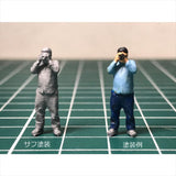 People Taking Pictures Unpainted 2 types : Suzume Model Unpainted Kit HO(1:80) HO-S258