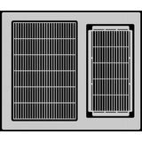 Grille Shutter - Garage - A : Icom Pre-Painted Assembly Kit 1:144-N(1:150) EP-56
