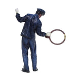 064-00019 JNR Steam Locomotive Crew - Assistant Engineer holding Tablet Carrier : Tiny Tales - Pre-Colored 1:64