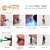 080-00018 JNR steam locomotive crew - assistant engineer casting coal : Tiny Tales - Pre-Colored 1:80