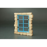 European house window A: Cobani unpainted kit 1:35 FS-018