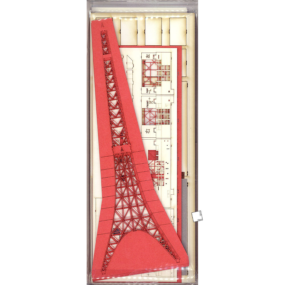 1:1000 Tokyo Tower: Cobani unpainted paper kit 1:1000 SP-001