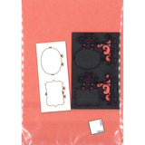 一套 2 个铁标志（注：还包括白色标志）：Cobani 未上漆套件 1:24 ss-005