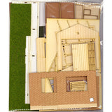 Country garage small type: Cobani unpainted kit 1:24 ss-026