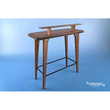 Bar Counter and Counter Chair : cobaanii Unpainted Kit 1:12 WF-031