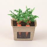 Miniatures in Clay: Harvestable Small Vegetable Garden 3 - Carrots: 1:6 scale kit by Vogue Japan