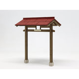 Gate at the Entrance to the Alley: Baioudou HO (1:83) Pre-painted Kit AC-005-83C
