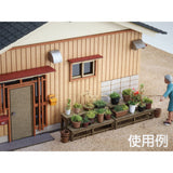 Gardening Stand 4 sets : Baioudou HO(1:83) Pre-colored Kit AC-064-83C