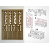 Gardening Stand 4 sets : Baioudou HO(1:83) Pre-colored Kit AC-064-83C