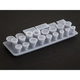 Plant pot set, 23 pieces : Baioudou HO(1:83) pre-colored kit AC-065-83U