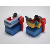 Coin-operated Play Equipment A : Baioudou - Pre-colored N (1:150) scale - AC-069-15C