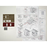 Latrine Hut B : Baioudou N (1:150) pre-colored kit ST-030-15C